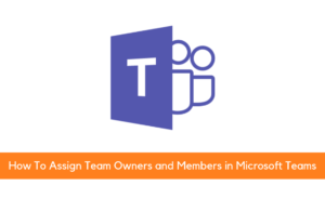 How To Assign Team Owners and Members in Microsoft Teams - Cayosoft