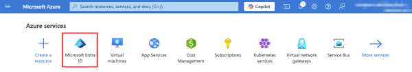 Accessing Microsoft Entra ID from Azure: Method 1